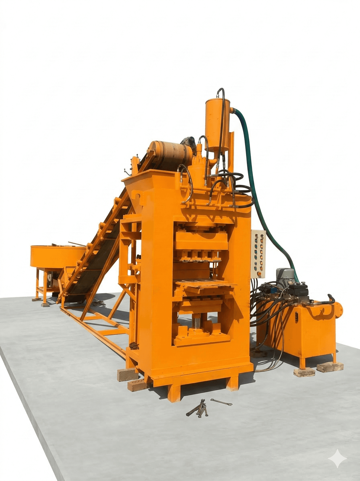 Sankhla Engineers Fly Ash Brick Making Machine - Fully Automatic
